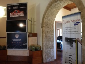 sala stampa rally